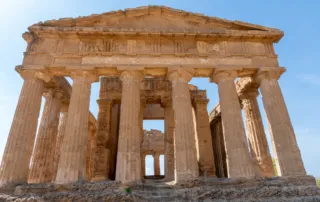 Tempel Concordia Sicilië